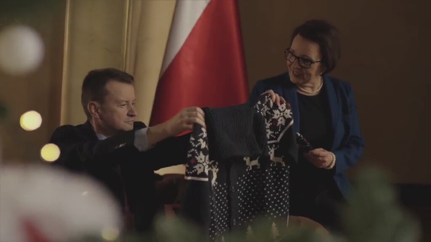 Świąteczny spot rządu