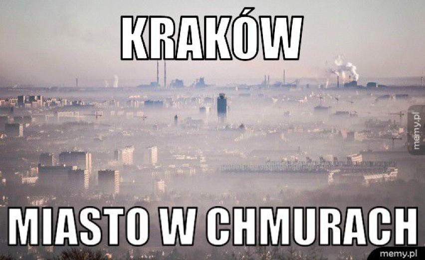 Wielki smog w Krakowie, internauci w formie [MEMY]