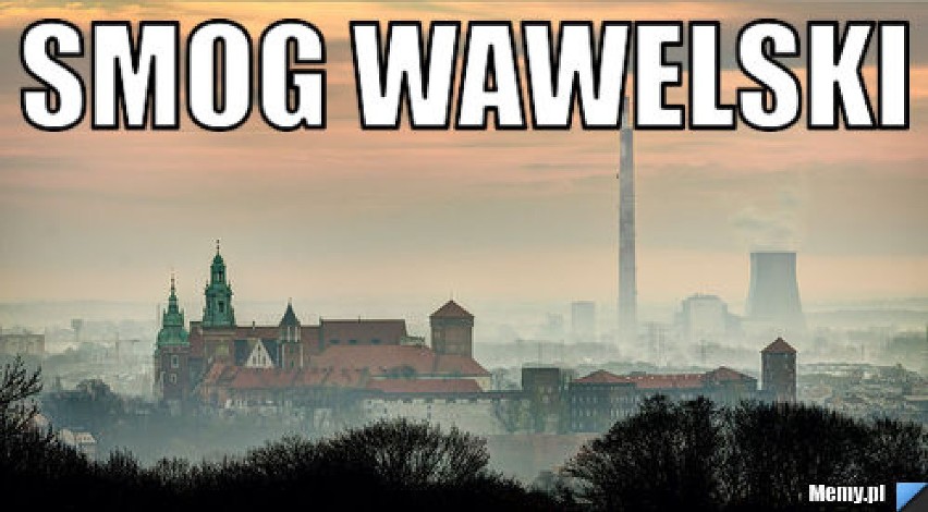 Wielki smog w Krakowie, internauci w formie [MEMY]
