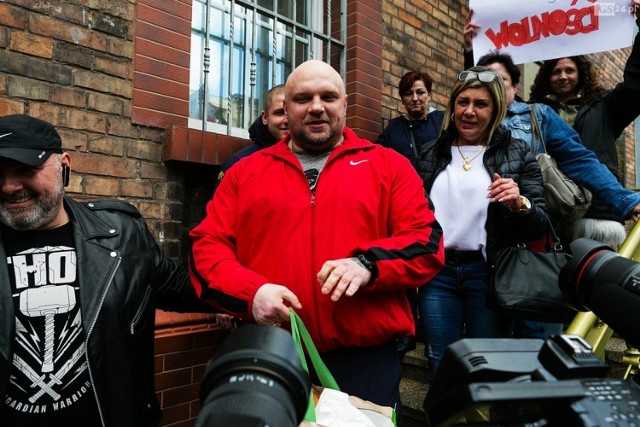 45-letni Arkadiusz Kraska opuścił mury aresztu śledczego w Szczecinie