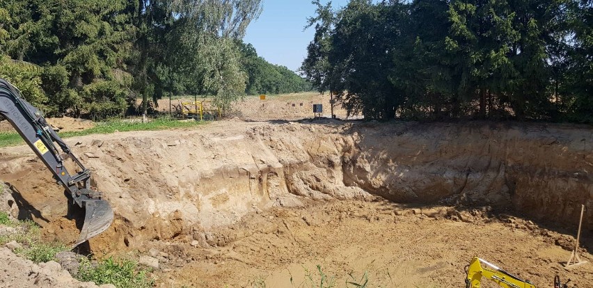 W Luboszu trwa budowa nowej oczyszczalni ścieków - prace...