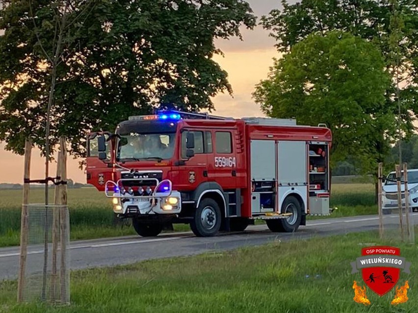 Pijany 41-latek rozbił się autem na drodze wojewódzkiej w Masłowicach