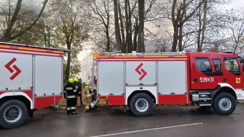 Tragiczny pożar budynku mieszkalnego w gminie Sztum. Jedna osoba nie zdołała uciec przed ogniem