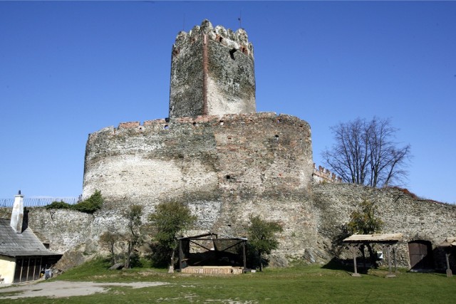 Zamek w Bolkowie upodobali sobie rycerze i  zwolennicy mrocznego rocka