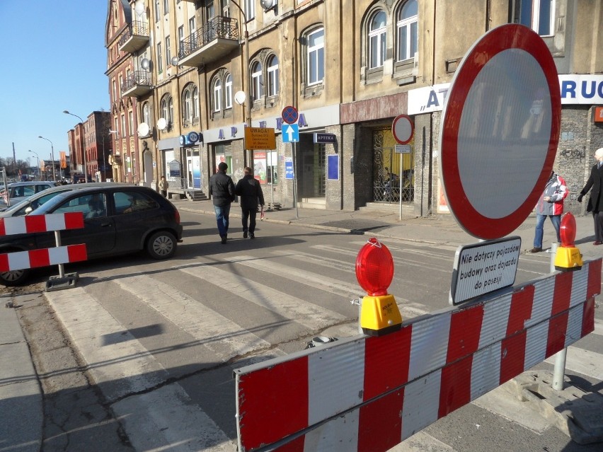 Budowa DTŚ w Gliwicach. Dziś zamknięto pierwsze ulice w Centrum. Utrudnienia dały się we znaki?