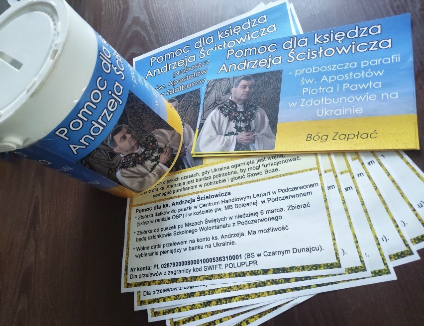Podhale. Górale zbierają pieniądze na pomoc polskiemu księdzu i jego parafii na Ukrainie 