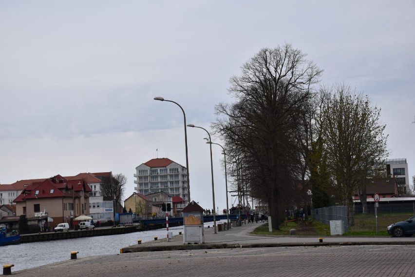 Bałtyk. Darłowo z nadmorską dzielnicą - Darłówkiem