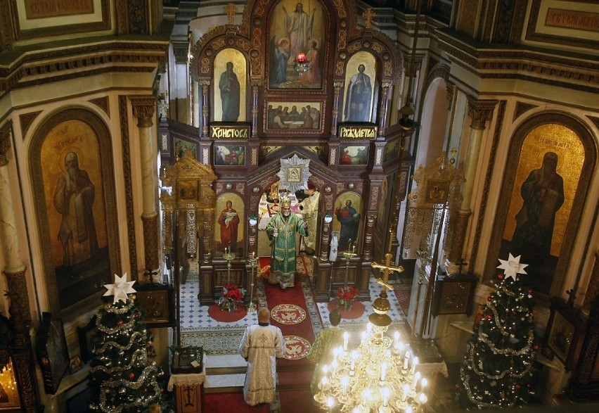Prawosławne Boże Narodzenie w Łodzi
