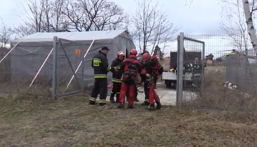 Do wypadku doszło 14 grudnia, około godziny 12. W zalanym...