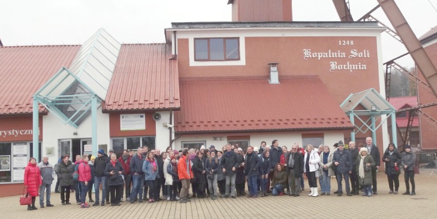 Kopalnię Soli Bochnia odwiedzili członkowie Polskiego...