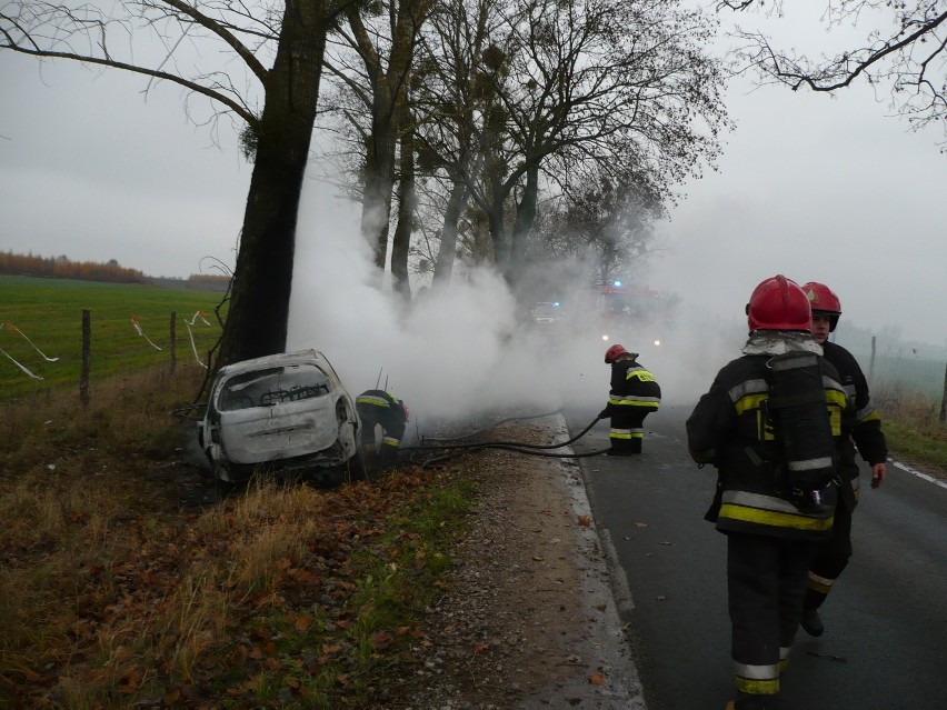 Wypadek koło Boguszewa