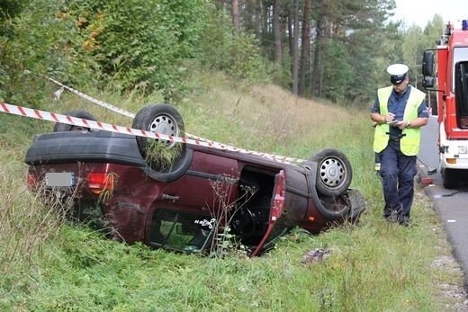 Kolizja drogowa. Jastrowie-Górzna