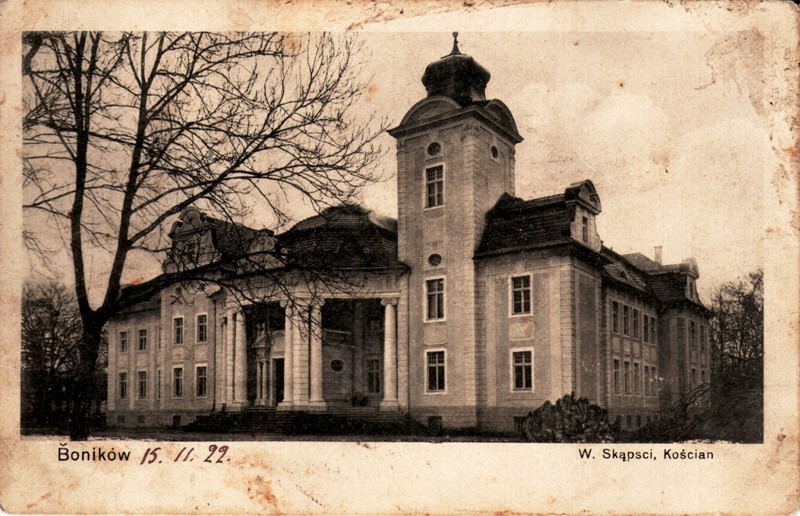 Pałac w Bonikowie wybudowany został w 1868 roku. W latach...