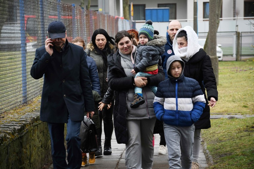 Uchodźcy z Ukrainy zamieszkali w bursie "Budowlanki" w...