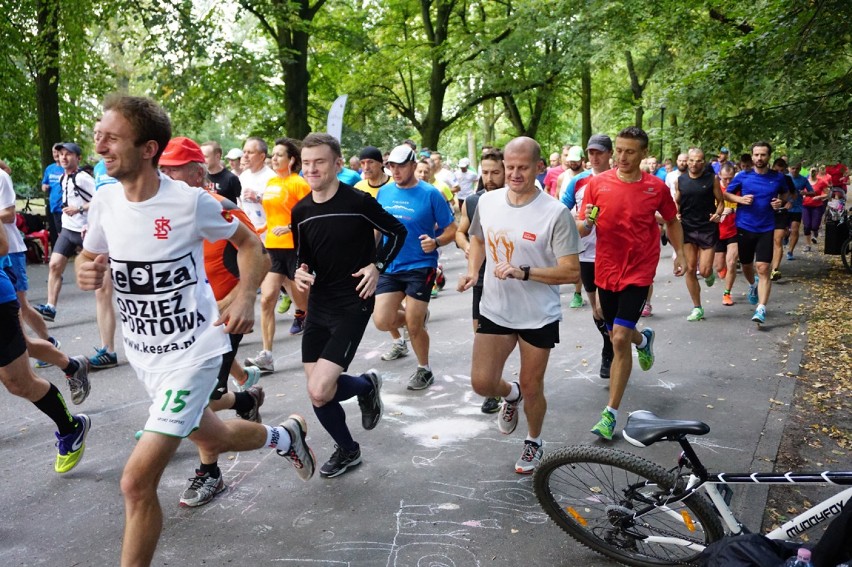 Parkrun Łódź. Bieg w parku Poniatowskiego - 17 września 2016 r. [ZDJĘCIA, FILM]