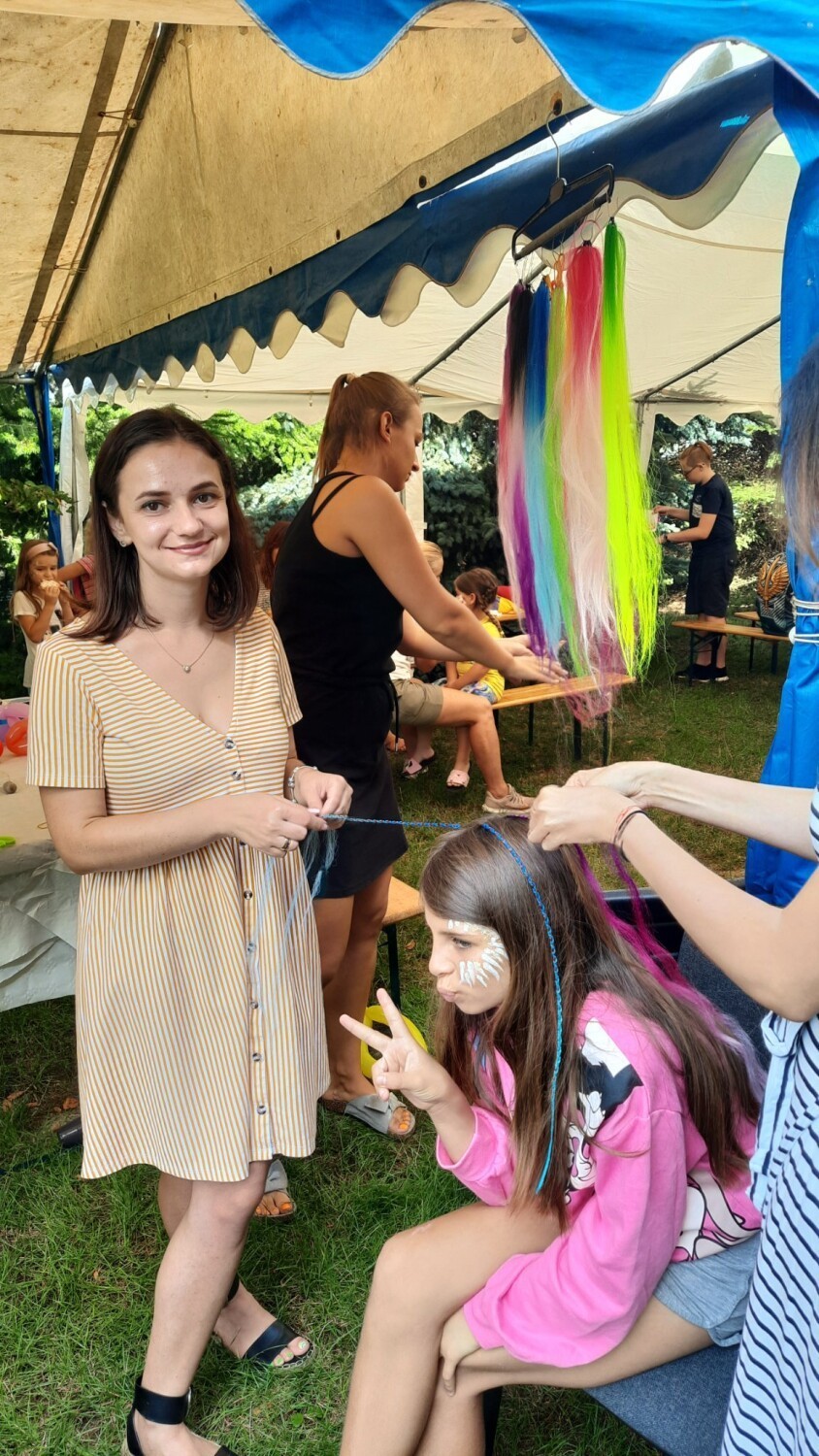 Radomsko. Piknik powitalny dla dzieci i młodzieży z partnerskiego ukraińskiego miasta