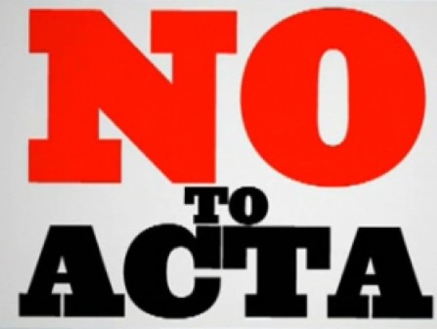 No to ACTA...