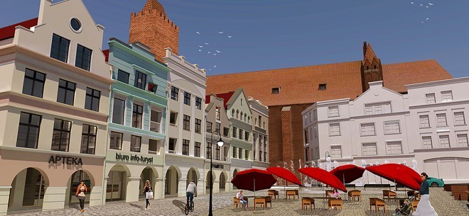 Stare Miasto w Kwidzynie: Rozstrzygnięto konkurs na opracowanie koncepcji zabudowy II kwartału