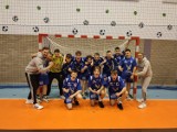 Piłkarze ręczni z SP nr 6 w Kościeryznie rozgrywali w Olecku mecze podczas 1/16 Finałów Mistrzostw Polski Młodzików
