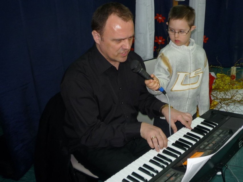 Hubert Kowalczyk - organista z parafii Świętego Józefa...