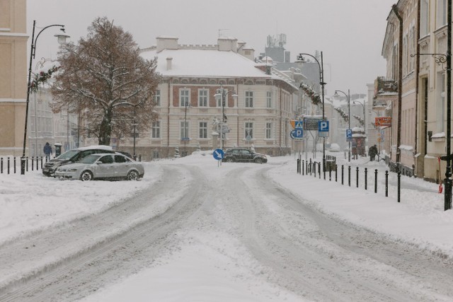 Oto, jak zima zaznaczyła swoją obecność w Rzeszowie