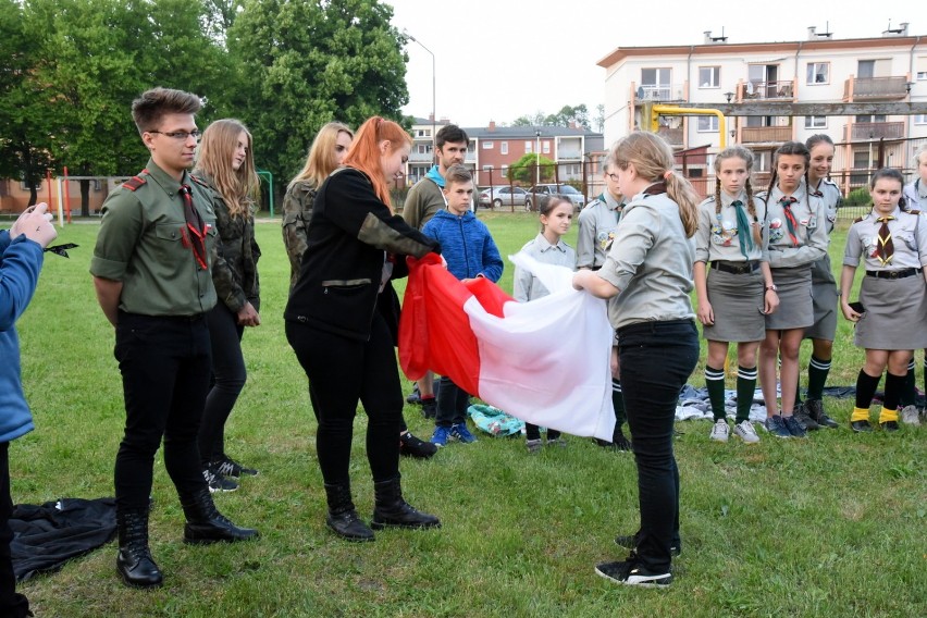 Pierwszym akordem rajdu było ognisko.