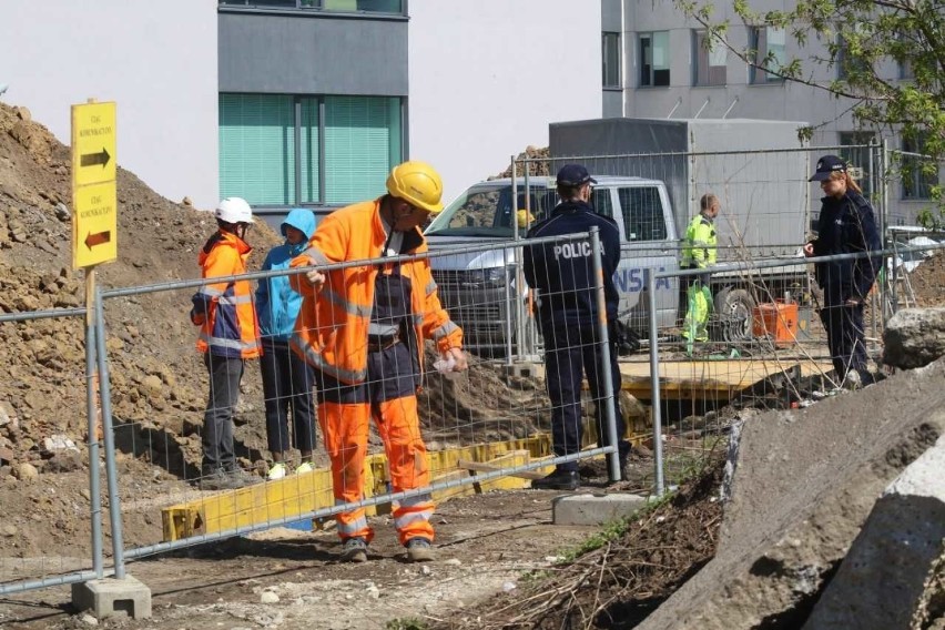 Wrocław. Ludzkie szczątki znalezione na budowie w centrum miasta