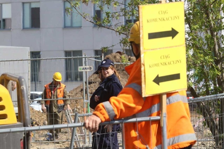 Wrocław. Ludzkie szczątki znalezione na budowie w centrum miasta