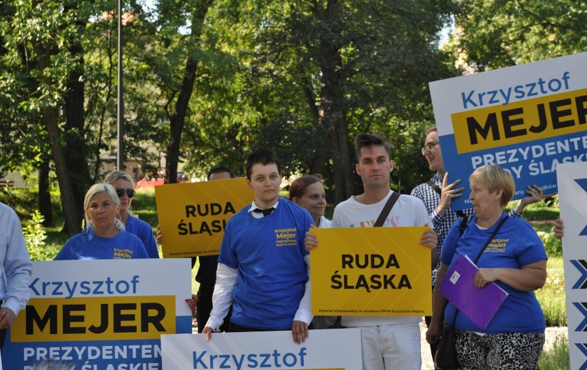 Dobry kierunek dla Rudy Śląskiej to jedno z haseł wyborczych Krzysztofa Mejera
