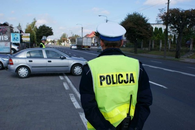 Policjanci w Kaliszu kontrolują trzeźwość kierowców