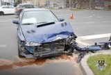 Wypadek w wałbrzyskim Śródmieściu. Jedna osoba trafiła do szpitala!