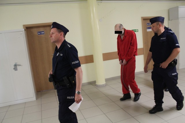Podejrzany Bogusław K w sądzie