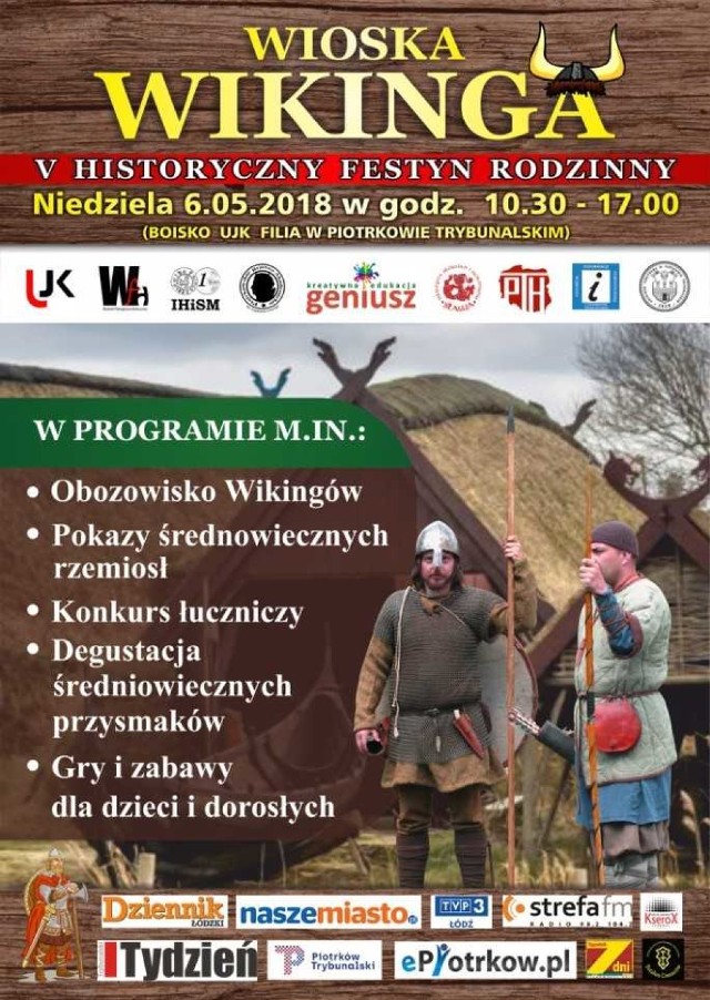 Wioska Wikinga na UJK w Piotrkowie