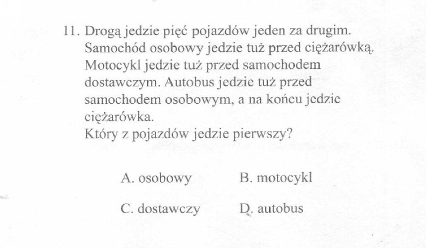 We wtorek, 21 maja 2013, trzecioklasiści piszą Ogólnopolski...