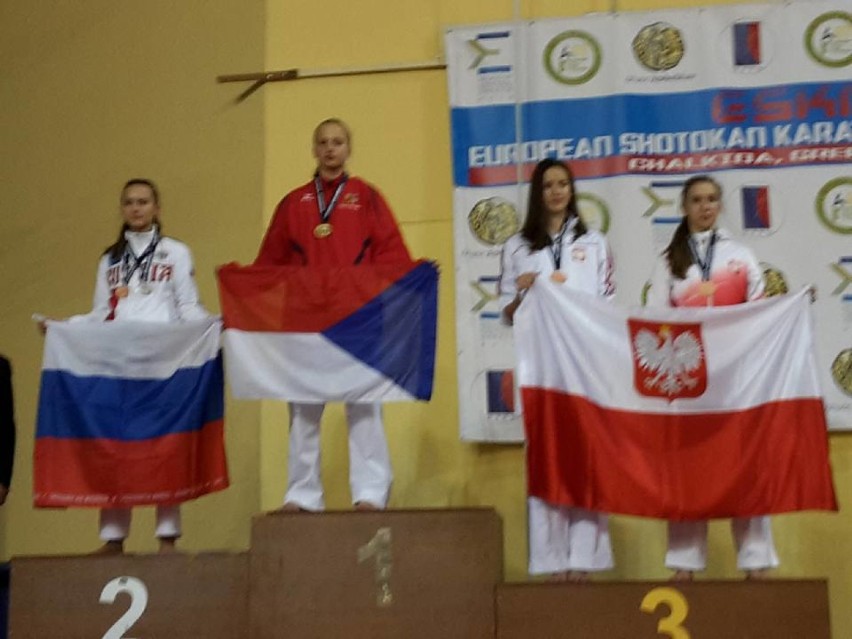 Dwa złote medale na Mistrzostwach Europy w karate!