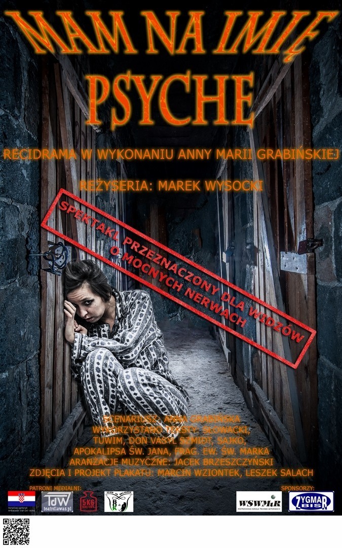 Genialny spektakl "Mam na imię Psyche" 3 listopada w Wadowicach [ZDJĘCIA]