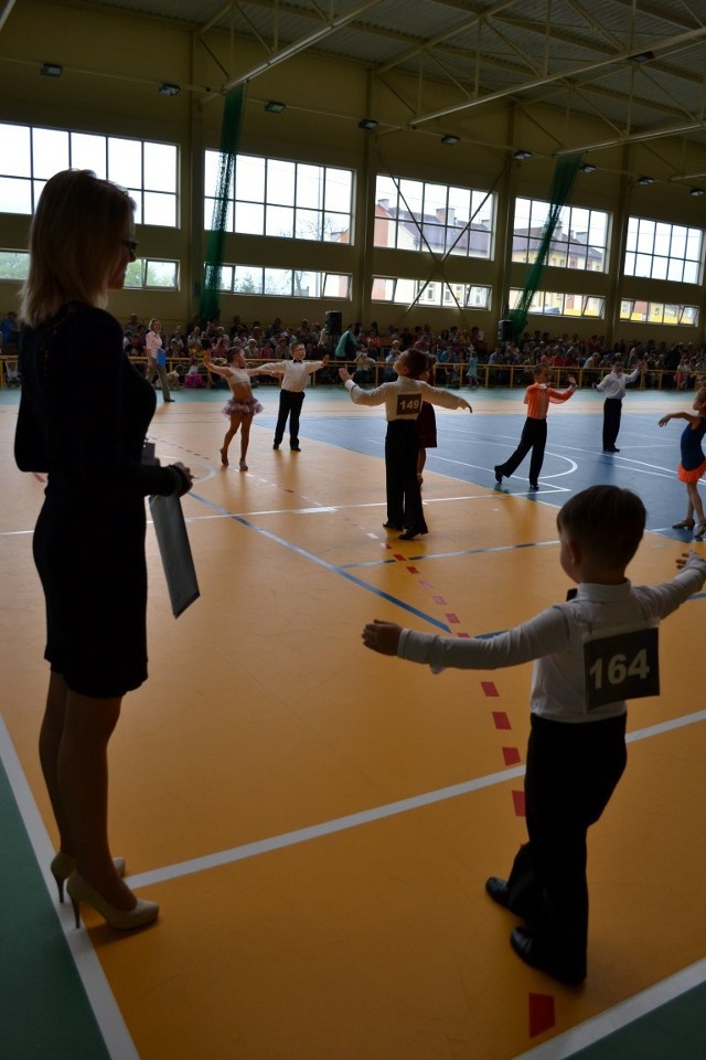 Mistrzostwa tańca towarzyskiego przedszkolaków w Człuchowie. 11.05.2013