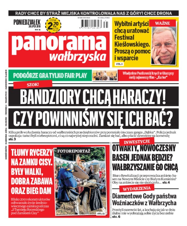 Panorama Wałbrzyska 30 lipca 2018 roku