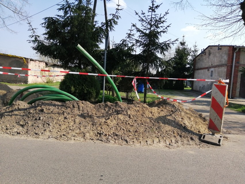 Trwa budowa kanalizacji w sołectwach w gminie Czempiń