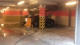 PILNE: Pożar samochodu na parkingu Galerii Jastrzębie. Ewakuowano 450 klientów