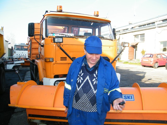 Stanisław Koizar ma GPS-a, w które są wyposażone pojazdy w ZTK