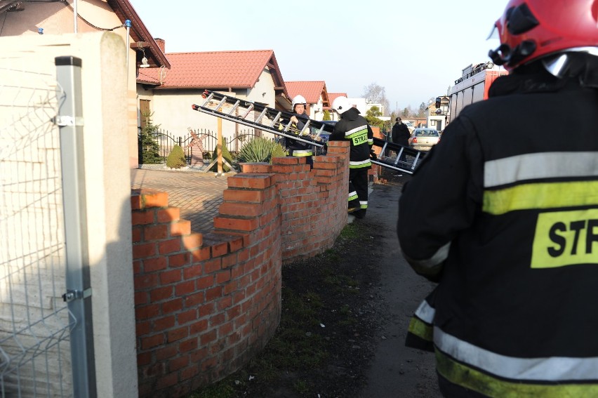 Pożar w Wilkowicach. W domu była trójka dzieci