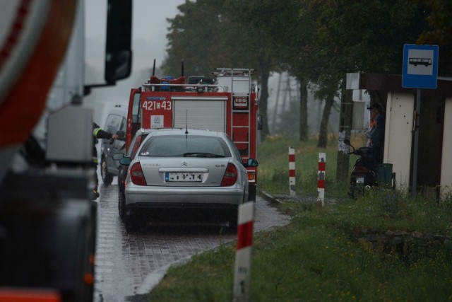 Na drodze krajowej nr 55 w powiecie chełmińskim doszło do tragicznego wypadku drogowego z udziałem funkcjonariusza pełniącego służbę na motocyklu.