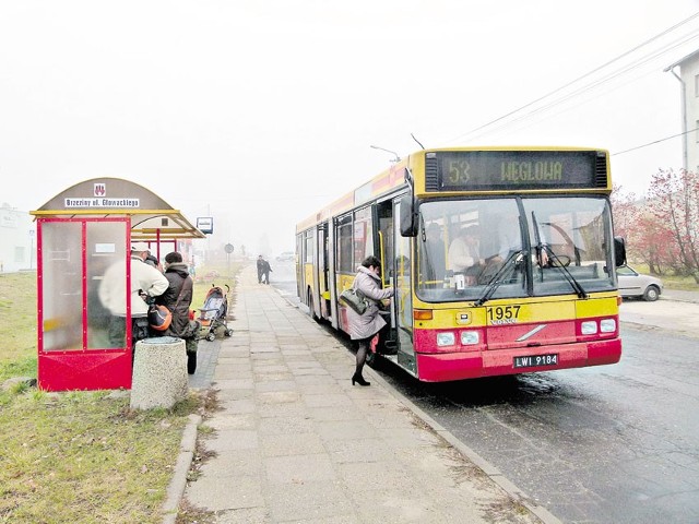 Bilety można kupić u kierowcy.