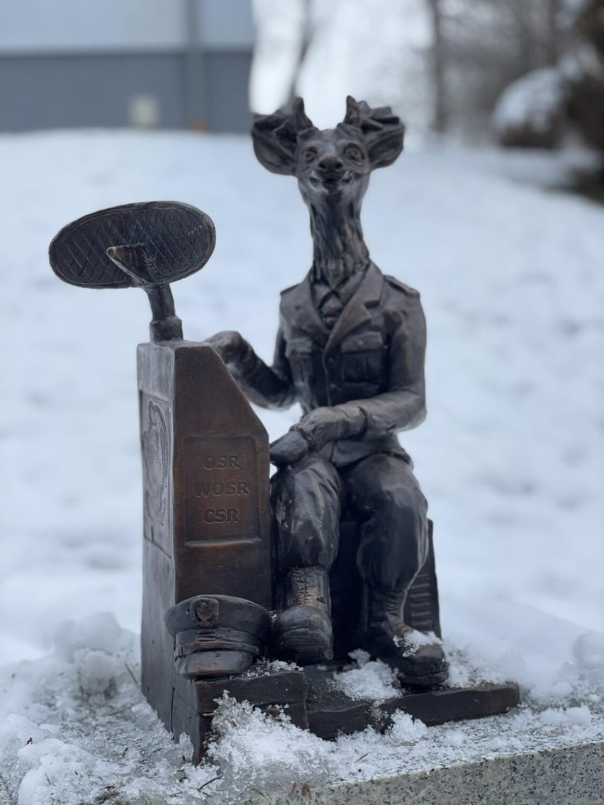 Jelonek Radiotechnik na terenie campusu Karkonoska Akademia...