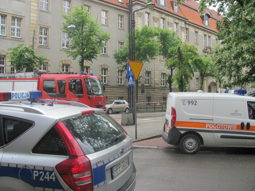 Alarm bombowy w Sądzie w Gliwicach