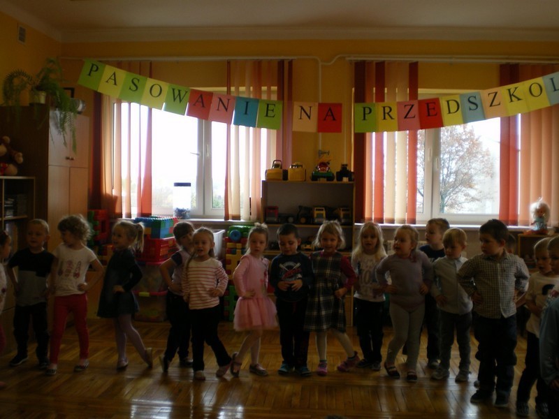 Pasowanie na przedszkolaka w Kroczycach