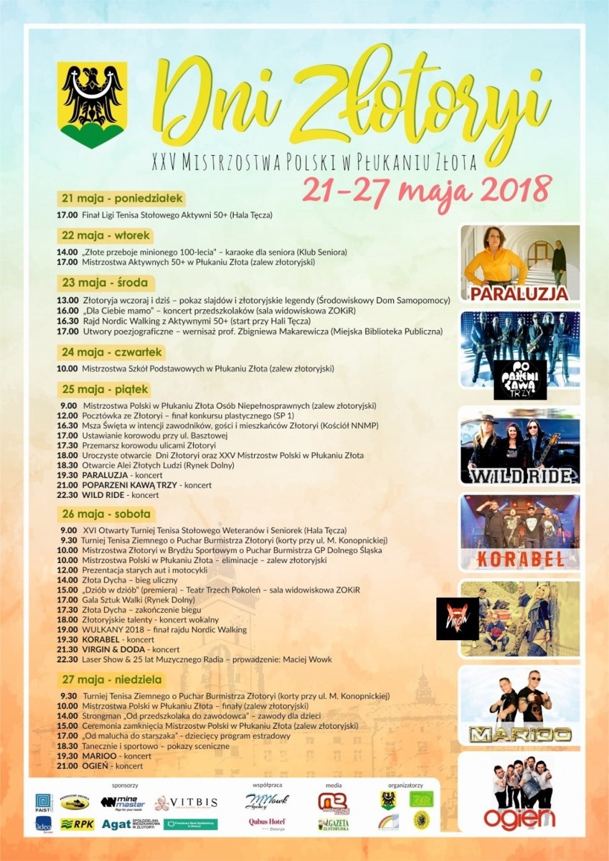 Dni Złotoryi 2018 - to już w ten weekend! [PROGRAM]