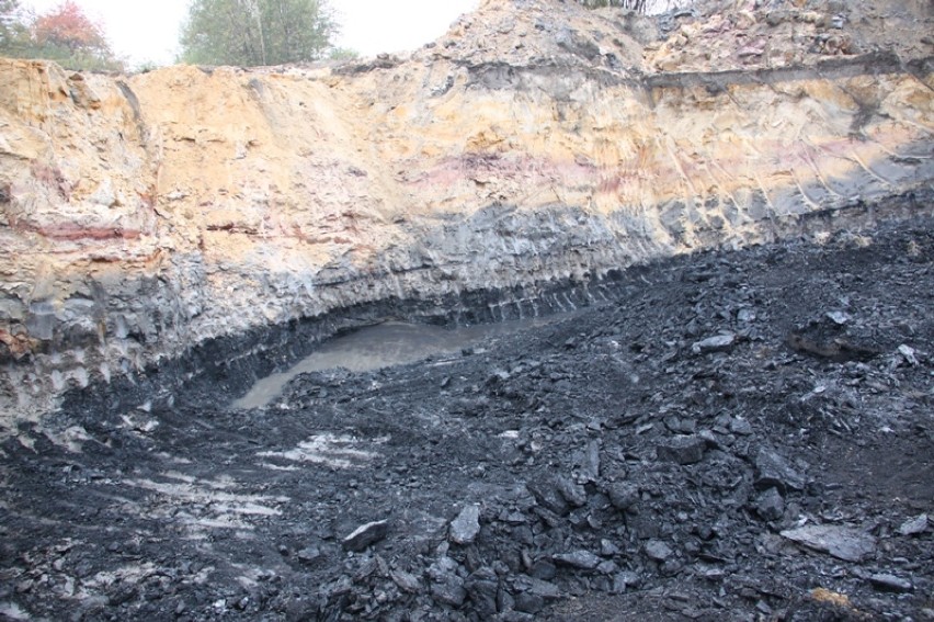 Nielegalne wydobycie węgla