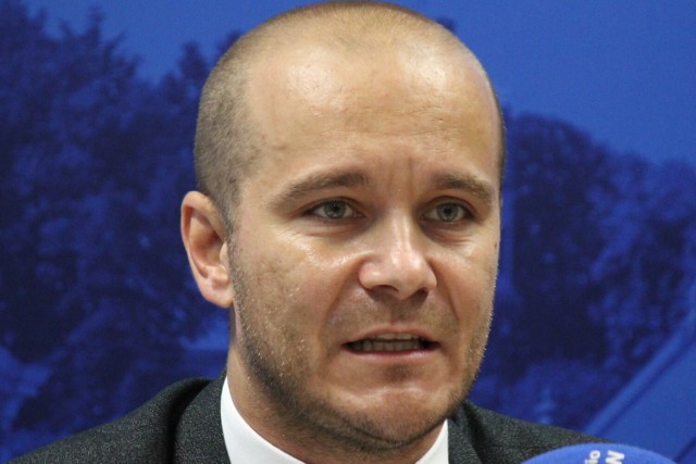 Maciej Kamiński, radny Prawa i Sprawiedliwości, przewodniczący Rady Miejskiej w Przemyślu.